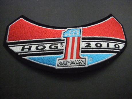 Harley Owners Group (H.O.G.) 2010 opnaai embleem